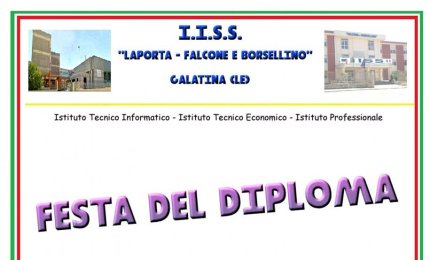 La Festa del Diploma del Laporta/Falcone e Borsellino