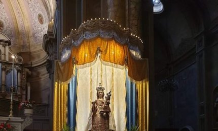 Per rispettare le norme anti-covid la festa della Madonna del Carmine si farà nella Chiesa Madre