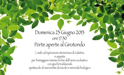A Collemeto la festa dell'asilo steineriano