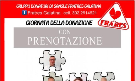 Domenica 26 Luglio si dona il sangue a Galatina