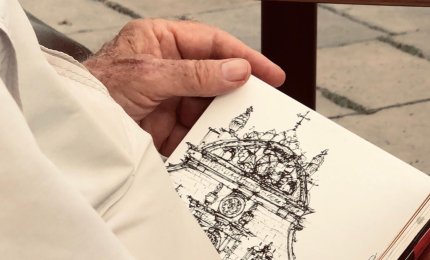 E apparve la Chiesa Madre da una penna francese