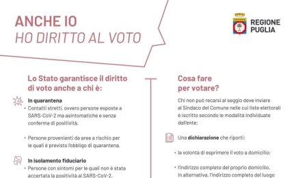 Le norme anticovid per votare in sicurezza