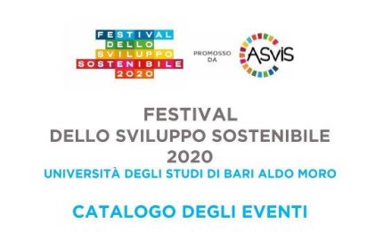 Il Festival dello sviluppo sostenibile 2020 fa tappa virtuale a Lecce