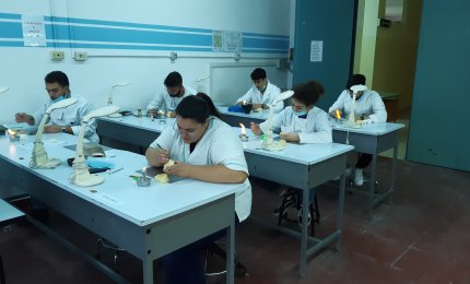 I nuovi odontotecnici dell'IISS Laporta/Falcone e Borsellino