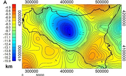 La complessa architettura della Sicilia svelata attraverso la misurazione delle temperature del sottosuolo