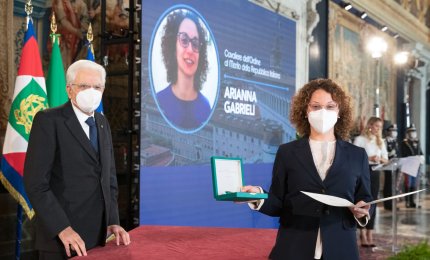 Arianna Gabrieli al Quirinale