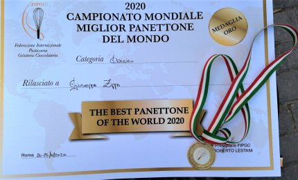 È fatto nel Salento il miglior panettone del mondo