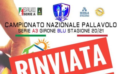 Sei atleti di Efficienza Energia Galatina positivi al Covid-19, rinviato l'incontro con il Modica