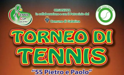 Tennis. Aperte le iscrizioni al torneo "Santi Pietro e Paolo" per amatori