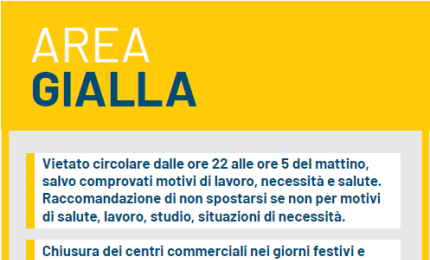 La Puglia diventa &quot;gialla&quot;