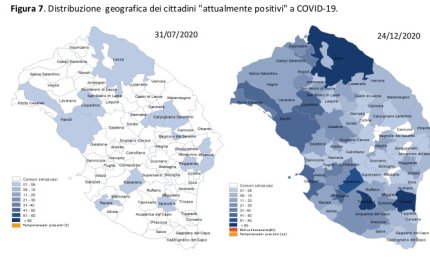 Covid-19. Sono 29 gli abitanti di Galatina attualmente contagiati
