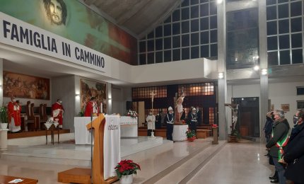 &quot;San Sebastiano ti preghiamo, in modo particolare, per i nostri fratelli vigili&quot;