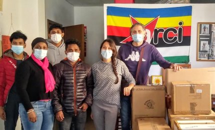 Nel Salento raccolta a tempo di record di coperte e indumenti da spedire al campo profughi di Lipa in Bosnia 