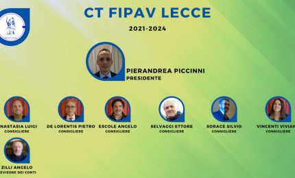 Il galatinese Piero De Lorentis nel Comitato Territoriale FIPAV Lecce