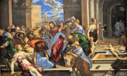  «Portate via queste cose e non fate della casa del Padre mio un luogo di mercato»