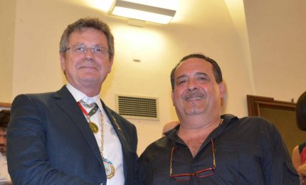 Mimmo Beccarisi premiato a Monreale