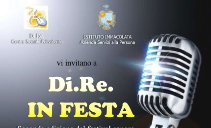 'Di.Re. in festa', il 15 al Palazzo della Cultura