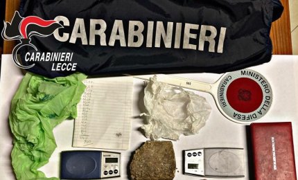 Carabinieri e Polizia arrestano a Galatina due presunti spacciatori