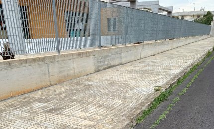 Viale Don Bosco con un 'vestito' nuovo fatto male