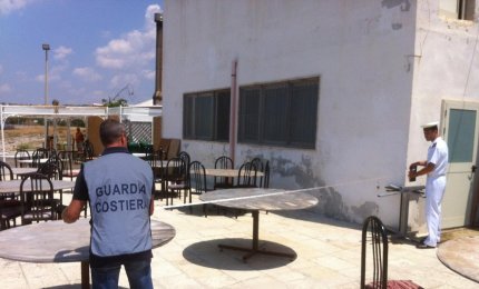 Sequestrate alcune strutture del ristorante 'La Reggia'