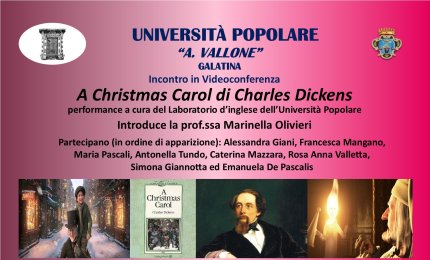 "A Christmas Carol" all'Università Popolare "Aldo Vallone" di Galatina