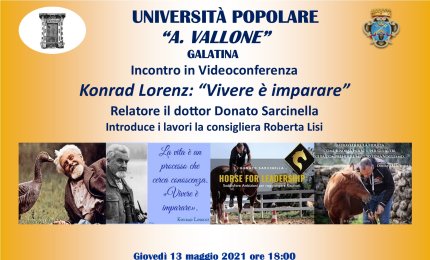 “Konrad Lorenz: Vivere è imparare”