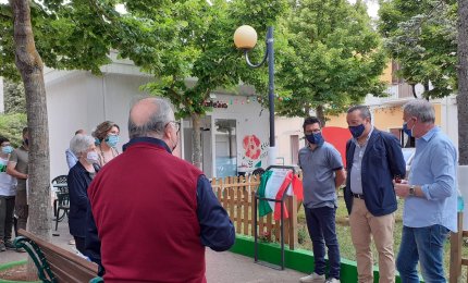 Aperta l'area giochi intitolata al maresciallo Marcello Solidoro