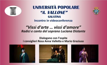 “Vissi d’arte … vissi d’amore. Radici e canto del soprano Luciana Distante” 