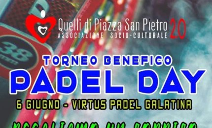 Consegnati ai &quot;Portatori sani di Sorrisi&quot; i fondi raccolti nel &quot;Padel Day&quot;