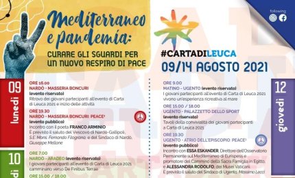  “Mediterraneo e pandemia: curare gli sguardi per un nuovo respiro di pace”