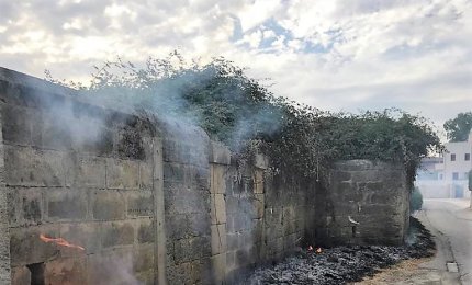 La terra dei fuochi di via San Vito a Galatina