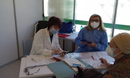 COVID-19. 449 vaccinazioni nel Centro Polivalente Comunale di Galatina