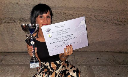La galatinese Silvia De Lorenzis si aggiudica il Premio Letterario Nazionale Città di Taranto