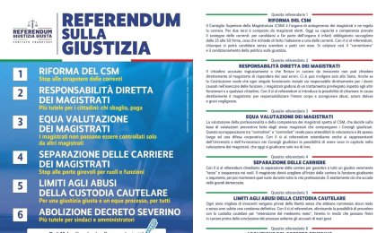 Referendum Giustizia, una firma in 'Villa' con Galatina al Centro