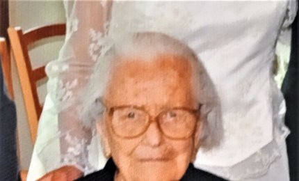 "Zia Cetta se ne è andata alla soglia dei 100 anni"