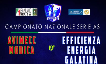 Efficienza Energia Galatina a Modica per provare a vincere