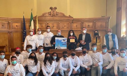 Minerva premia gli studenti del 'Vespucci' per l'ottimo piazzamento alla Barcolana