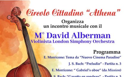 Un incontro musicale al Circolo Athena di Galatina
