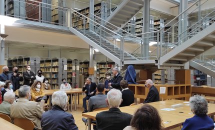 Svelato il busto di Teodoro Pellegrino nella Biblioteca interfacoltà di Unisalento