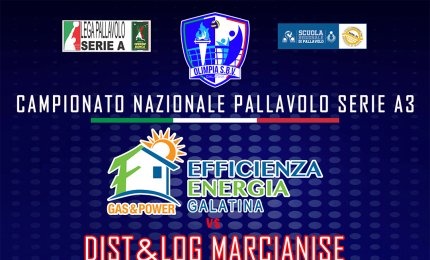 Efficienza Energia Galatina a Marcianise con l'impegno di fare punti