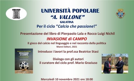 INVASIONE di CAMPO – il gioco del calcio nel linguaggio e nel racconto della politica 