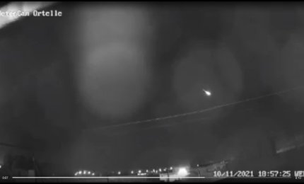 Un detrito della cometa Encke si "incendia" sui cieli del Salento