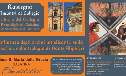 Incontri al Collegio: un appuntamento dedicato a Dante Alighieri