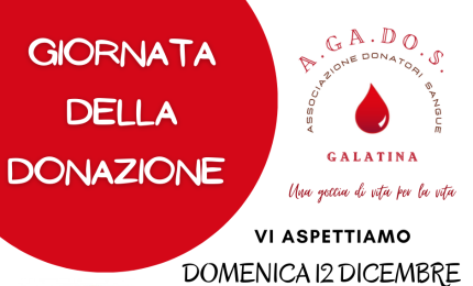 “Una goccia di vita per la vita!"