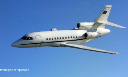 Ventenne in pericolo di vita trasportato da Brindisi a Bologna con un Falcon dell'Aeronautica Militare