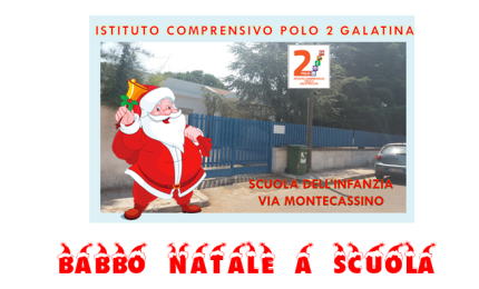Babbo Natale arriva a cavallo