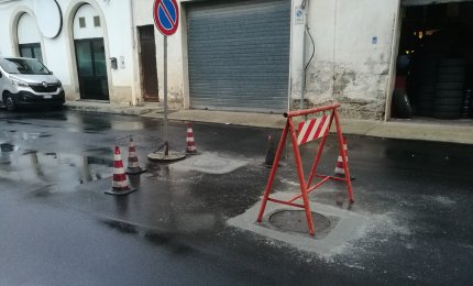 "La sistemazione in quota dei chiusini era già prevista nel capitolato d'appalto"