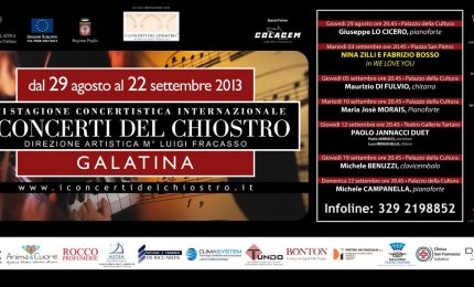 Presentato il programma de 'I Concerti del Chiostro'