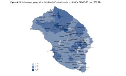 COVID-19. Cala leggermente il numero dei galatinesi attualmente positivi