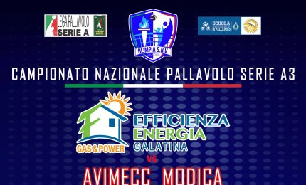 Efficienza Energia Galatina contro il Modica con il nuovo allenatore